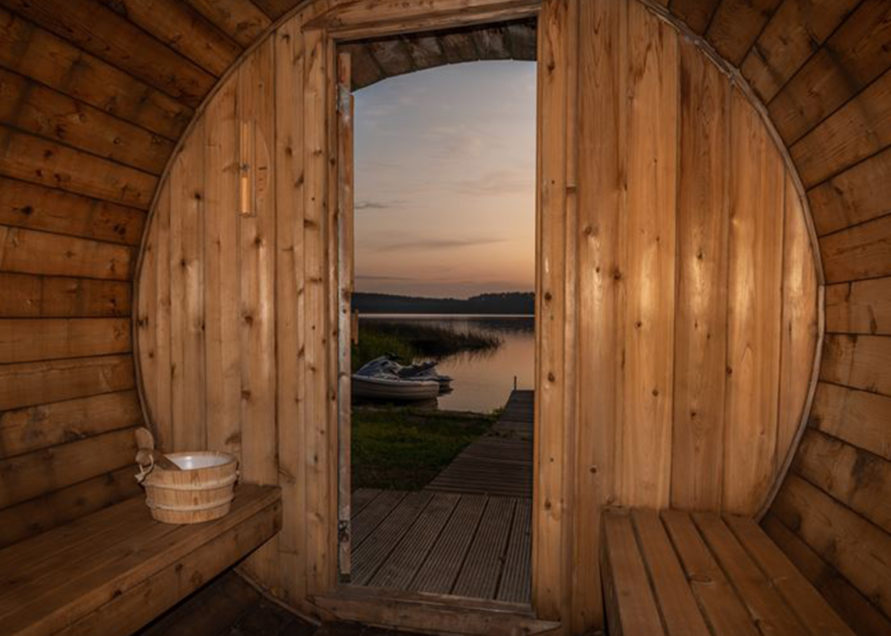 Sauna w Ośrodku Taurus